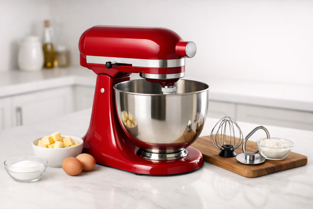 A Comprehensive Review of the KitchenAid 5KSM150PSEER Stand Mixer 4.8L