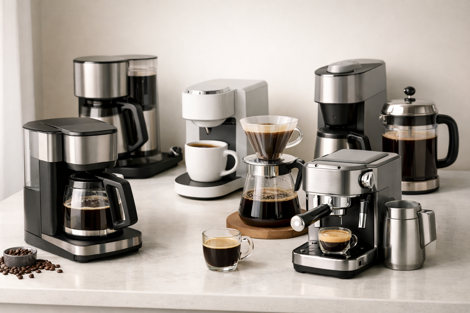 Top 10 Coffee Makers for Perfect Brews at Home