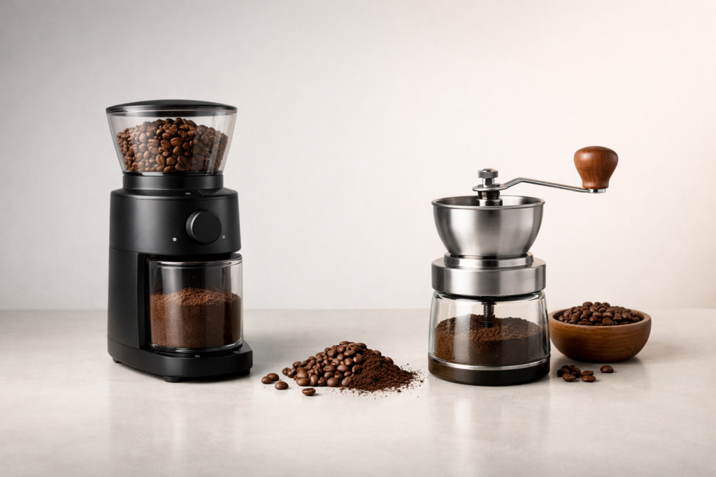 Comparing Electric and Manual Coffee Grinders: Which One is Right for You?