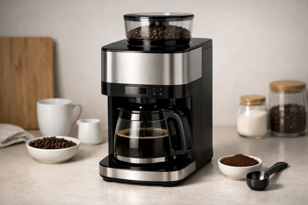 A Comprehensive Review of the Krups KM720D50 Coffee Maker with Grinder
