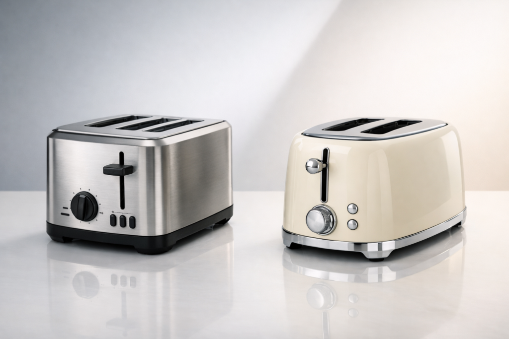 Toaster Showdown: BLACK+DECKER vs. Smeg 50's Style Toaster
