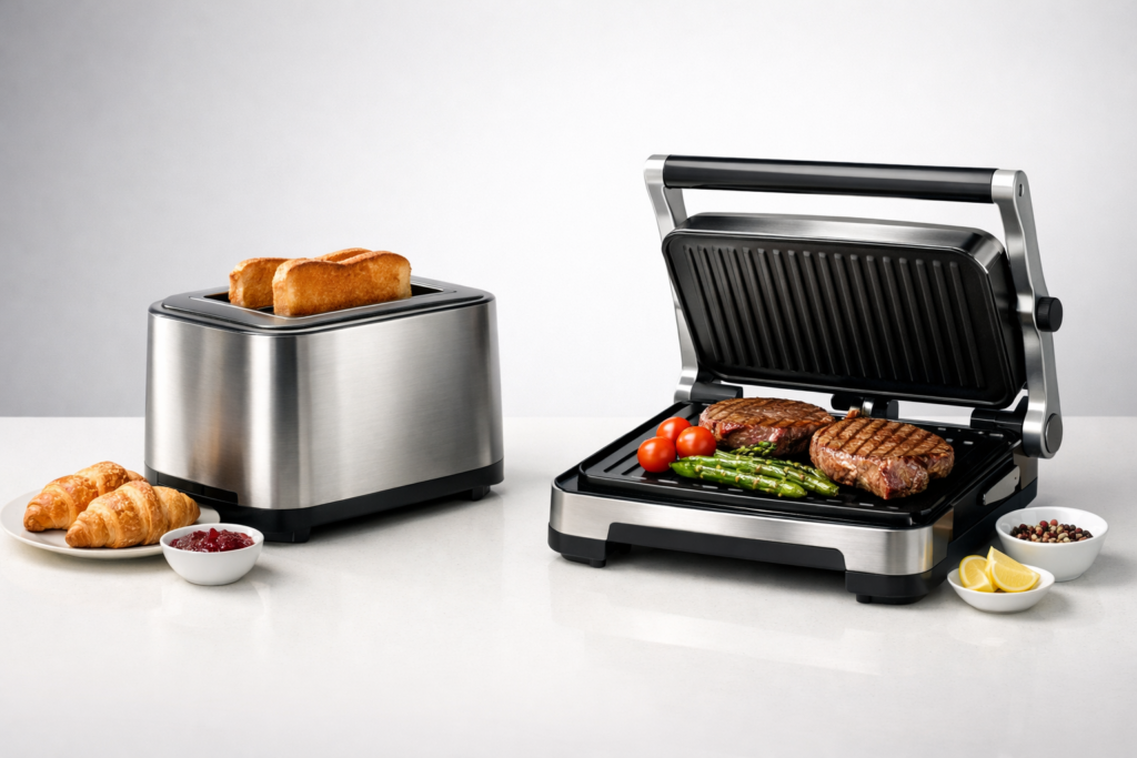 Essential Kitchen Appliances: Toasters and Grills Compared
