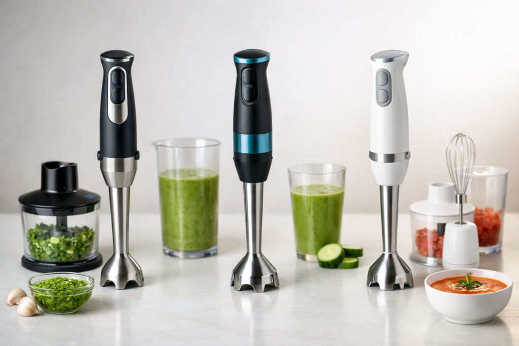 The Best Hand Blenders: Braun vs. Cecotec vs. Tefal
