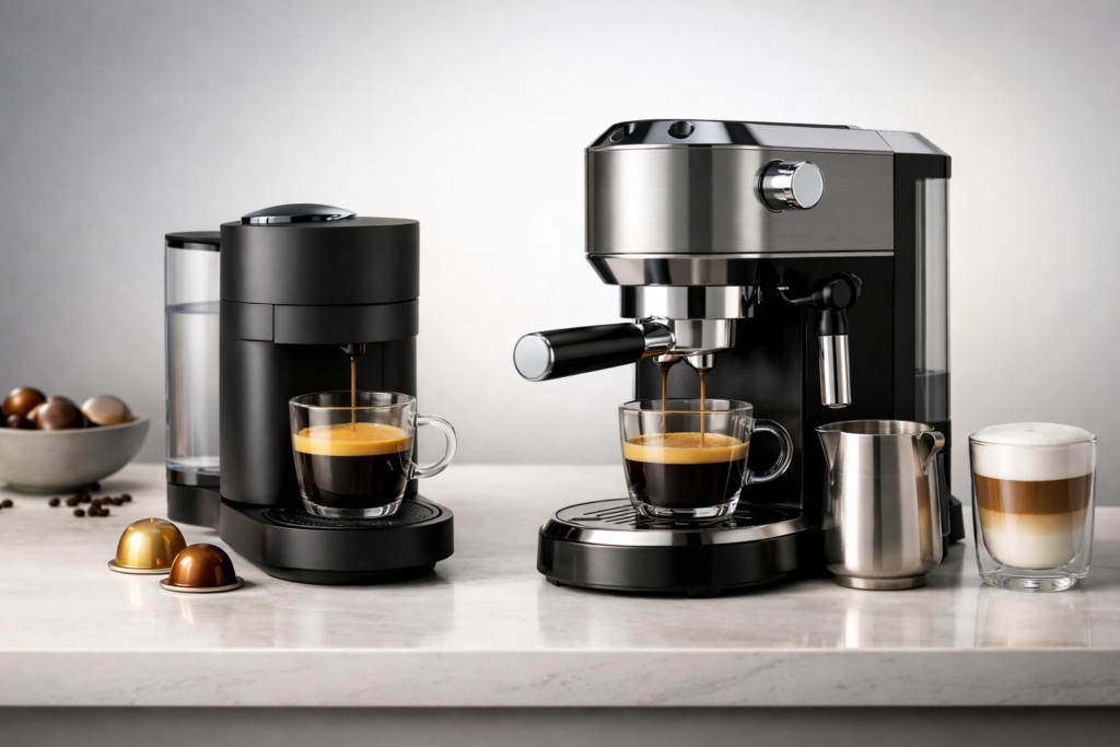 Choosing the Right Coffee Machine: Nespresso vs. De'Longhi