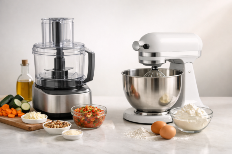 Cooking Made Easy: A Comparison of Food Processors and Mixers