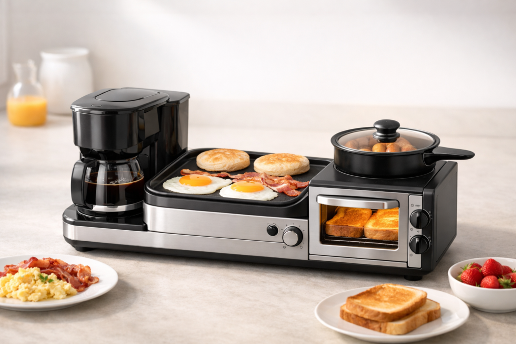 Russell Hobbs 21850-56 3-in-1 Breakfast Maker Review