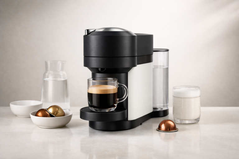 Comprehensive Review of the Nespresso Vertuo Next Coffee Machine by De'Longhi