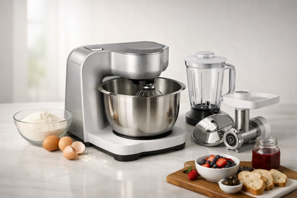 Comprehensive Review of the Bosch MUM58020 Kitchen Machine 1000W