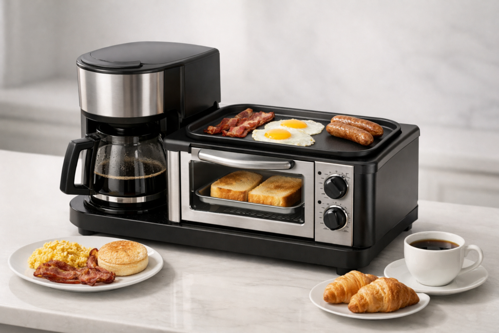 A Comprehensive Review of the Russell Hobbs 22310-56 2-in-1 Breakfast Station