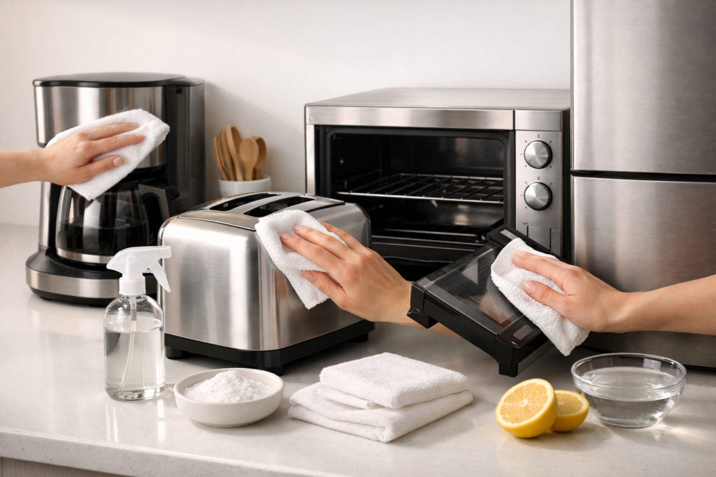 How to Properly Clean Your Kitchen Appliances
