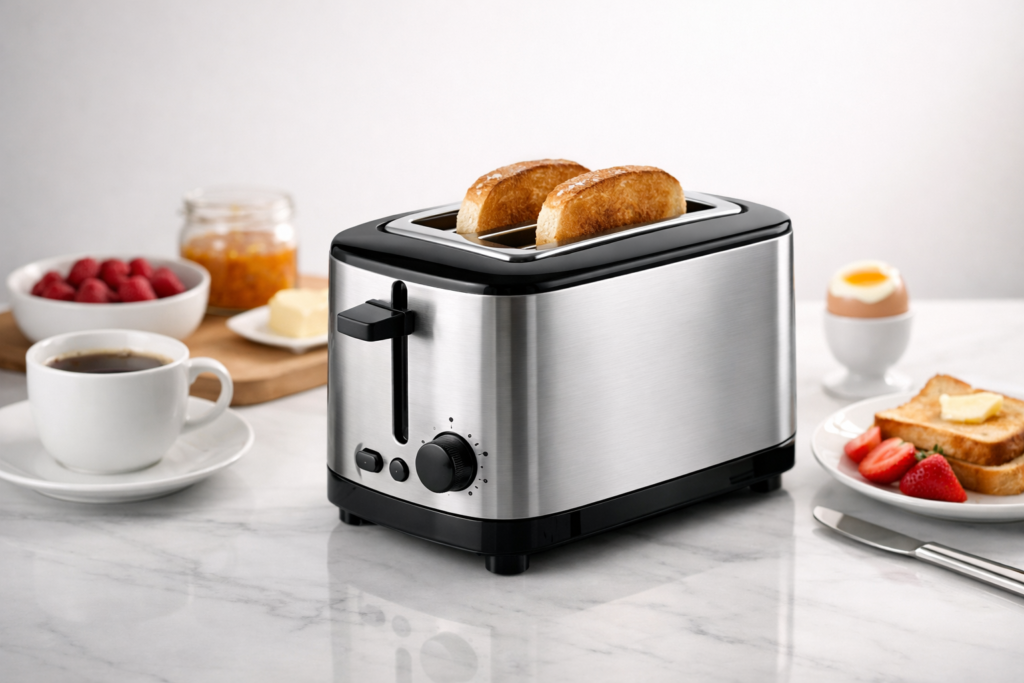 The Russell Hobbs 22740-56 Compact 2-Slice Toaster: Your Stylish Breakfast Companion