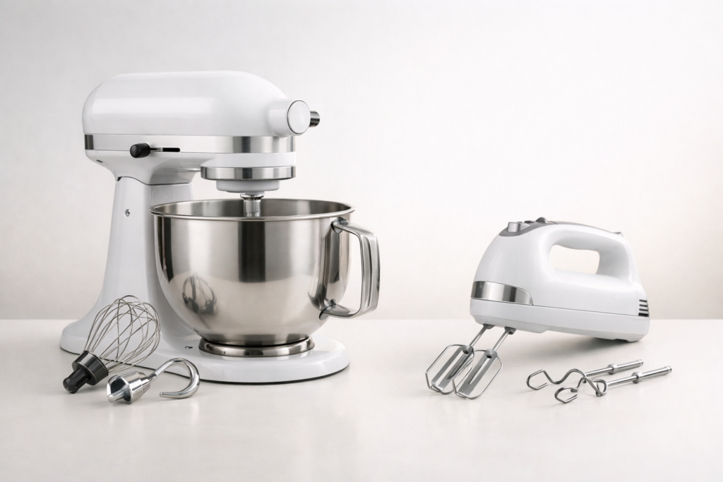 Understanding the Differences Between Stand Mixers and Hand Mixers