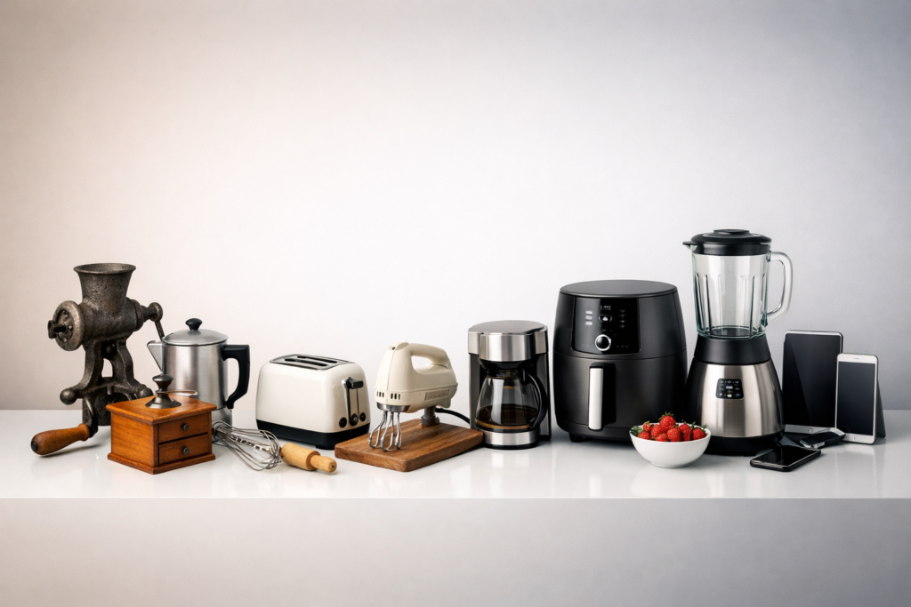 The Evolution of Kitchen Appliances: From Manual to Smart