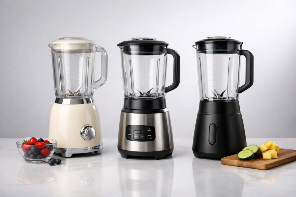 Blender Battle: Smeg vs. Philips vs. Braun