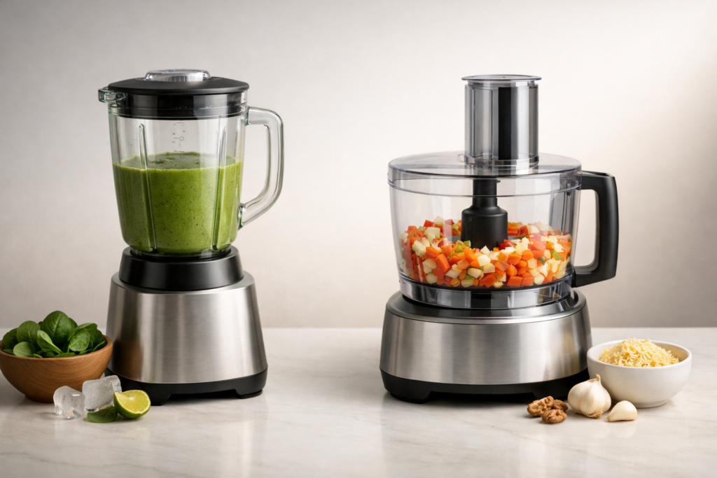 Blenders Versus Food Processors: Which is Right for Your Kitchen?