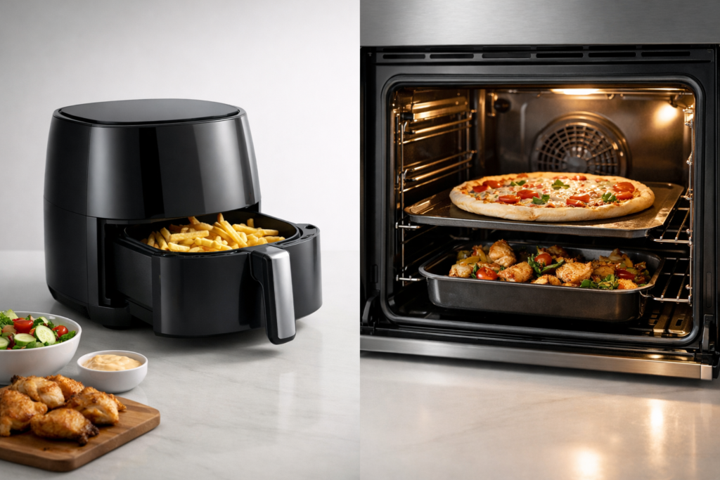 The Benefits of Using an Air Fryer vs. a Traditional Oven